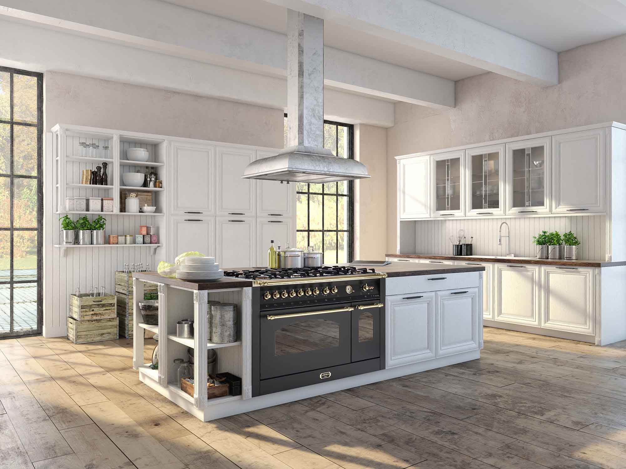 Industrial cuisine - kind of raw and yet cozy