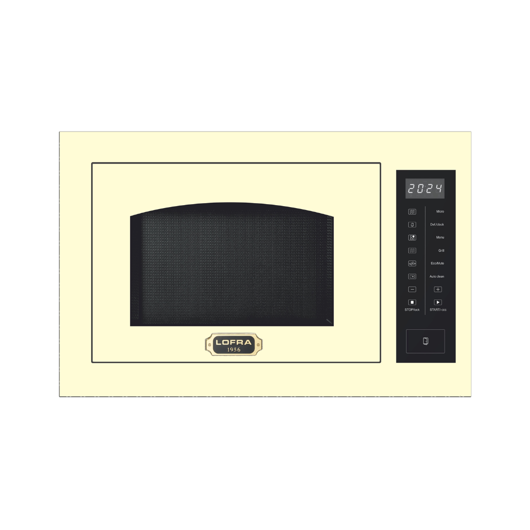 Lofra Dolce Vita Electric Built-In Microwave Oven – 60cm (Gold)