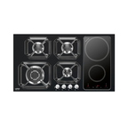 Lofra Black Line Built-In Combo Hob - 90cm
