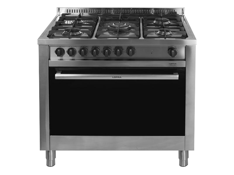 Lofra Maxima Gas Oven with 5 Burner Gas Top – 90cm