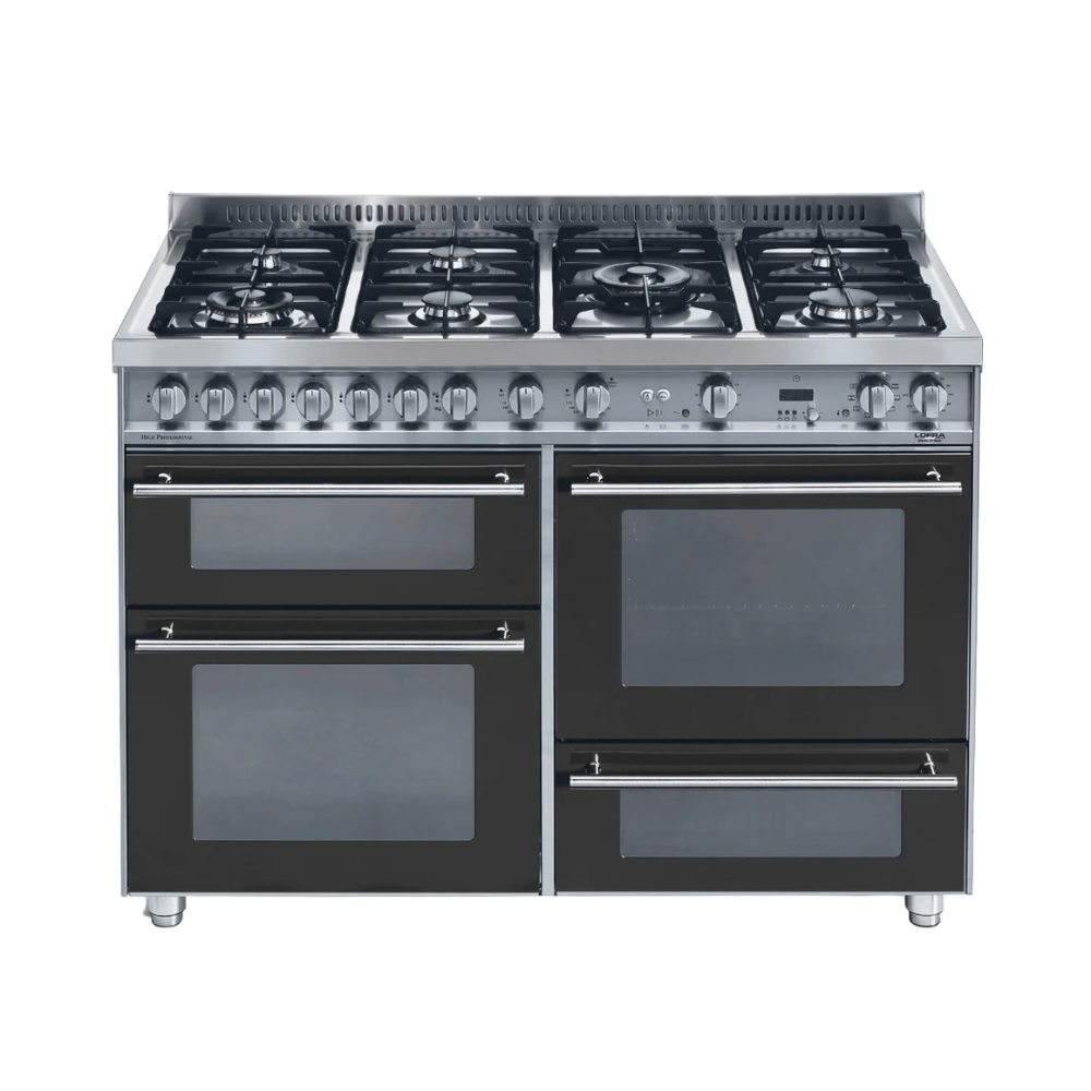 Lofra Professional Electric Oven with 7 Burner Gas Top – 120cm