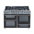 Lofra Professional Electric Oven with 7 Burner Gas Top – 120cm