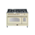 Lofra Dolce Vita Electric Oven with 7 Burner Gas Top – 120cm (Gold)