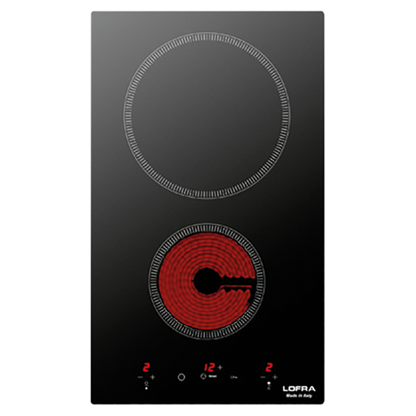 Lofra Black Line Built-In Vitroceramic Hob - 30cm