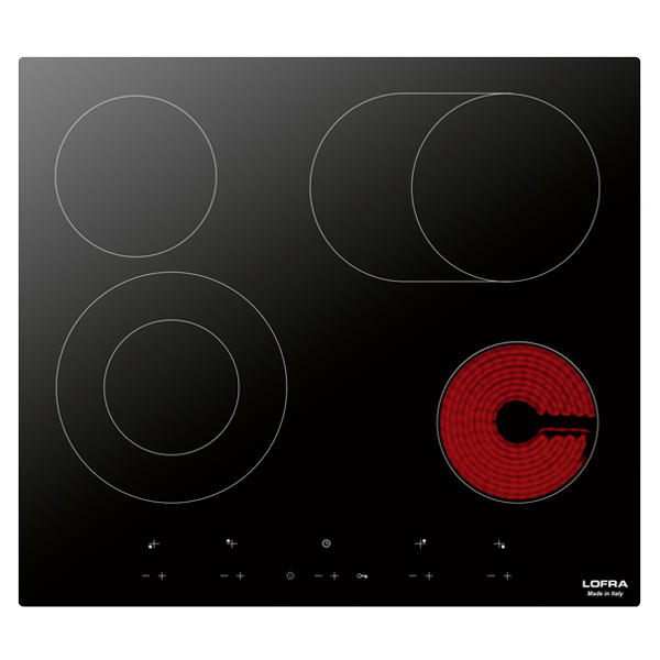 Lofra Black Line Built-In Vitroceramic Hob - 60cm